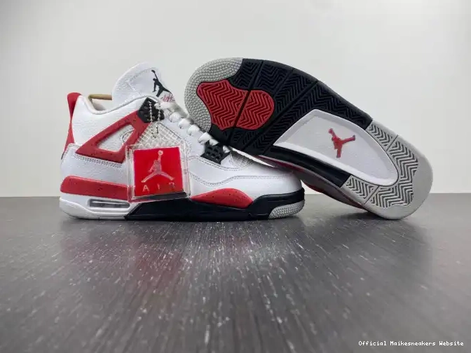 Official Maikesneakers DH6927-161 Jordan Air Cement 4 Red 0505